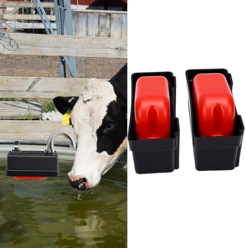 Eujgoov 2 Pack Float Switch Water Level Controller Automatic Tank Float Valve Auto Fill Shut Off Ball Valve for Tank Pool Pond Livestock Trough Level Control Replacement - Image 2