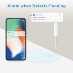 UseeLink WiFi Water Sensor, Smart Water Leak Detector, 100dB Adjustable Alerts & App Smart Push, IP67 Waterproof, Wireless Detector for Kitchen, Bathroom, Basement, No Hub Required - Image 7