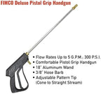 Replacement Deluxe Spot Spray Wand Compatible with Fimco 12V Sprayers, Replaces 5273959 & G23-600147, 18 in. Aluminum Wand, 3/8 in. Hose Barb, Adjustable X-26 Brass Nozzle, 300 PSI, 5 GPM - Image 2