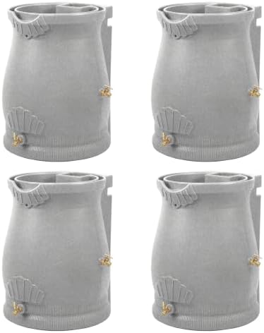 Good Ideas Rain Wizard Urn Shaped Water Collection Barrel 50 Gallon, 4 Pack by GoodIdeas