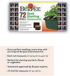 Burpee 72 Cell Seed Starting Kit with Greenhouse Dome and Coir Pellets - Image 4