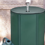 Happygrill 60 Gallon Collapsible Rain Barrel, PVC Rain Water Collection Barrel with Spigot Water Storage Container & Top Mesh, Portable Rain Barrels to Collect Rainwater from Gutter for Garden Lawn - Image 2