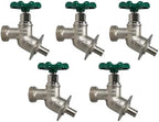 5 Pack XFITTING 1/2 in Pex x 3/4 in GHT Sillcocks, Brass by XFITTING