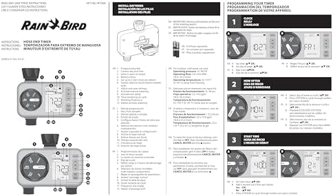 Rain Bird HET100 Electronic Digital Hose End Timer, 3/4" - Image 3