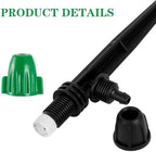 Leak-Proof Adjustable 30PCS Drip Irrigation Emitters Sprayer and 30PCS Drip Irrigation Mister with Lock Barbed for 1/4" Irrigation Tubing - Image 5