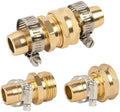 Hose Connector 5Sets Garden Hose Repair Connector,Claps Female&Male Garden Hose Fittings for Garden Fitting by Unknown