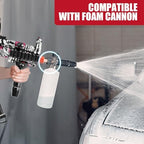 MP5 Model Pressure Washer Gun with Swivel & 4 Nozzles, 3600 PSI High Pressure Spray Gun with 3/8" Quick Connect Plug, Swivel Gun Compatible with Foam Cannon, Power Washer Accessories (Purple) - Image 6