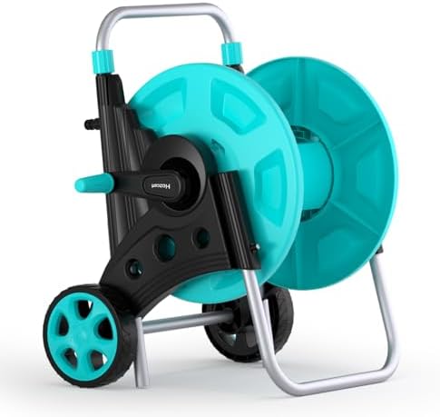Garden Hose Reel for Outside,Hold Up to 100 ft of 5/8’’ Hose by Unknown