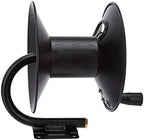 Amazon Basics Retractable Air Hose Reel - Fits 3/8-Inch 50-Feet Air Compressor Hoses, Portable, Works Well, 300PSI, Black, Hoses Excluded, Not for Water/Pressure Washers - Image 4