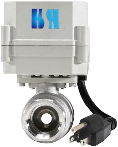 3/4" DN20 110-230VAC Normally Closed CF8/Stainless Steel 304 Motorized Electrical Ball Valve With U.S. Plug - Image 7