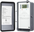 Suraielec Pool Timer, 7-Day 24-Hour Digital Pool Pump Timer, 40 AMP Heavy Duty, 120/240/277 VAC, Outdoor Metal Casing, Electric Switch Box for Swimming Pump, Hot Water Heater, Spa, Lights by SURAIELEC