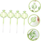 Cactus Shape Glass Watering Globe, 4pcs Automatic Plant Watering Stakes - Image 6