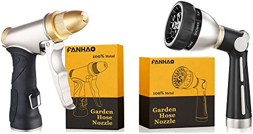 FANHAO Garden Hose Nozzle Thumb Control by FANHAO