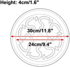 Thickened PP Resin Plant Saucers, Bottom Protrusion Design, Watering Tray - Image 2