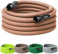 Flexzilla Colors Garden Hose 5/8 in. x 50 ft., Lightweight All-Weather Water Hose, Durable and Flexible, Leak-Free Connections, Red Clay by Flexzilla