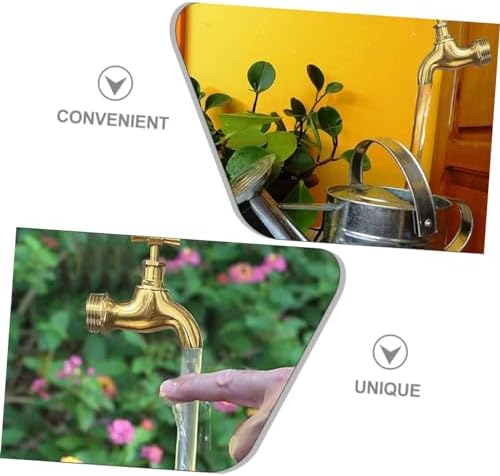 2 Sets Fountain Faucet Courtyard Decor Watering Fountain Invisible Faucet Floating Spout Garden Decor Watering Can Flow Device Ornament Outdoor Acrylic Tube Plastic - Image 3