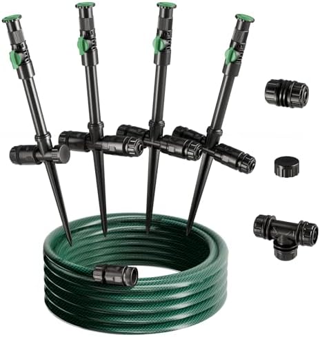 Multi-Adjustable Above Ground DIY Irrigation Sprinkler System by Unknown