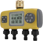 4 Zone Irrigation Timer Sequential Logic Brass Inlet Sprinkler - Image 4