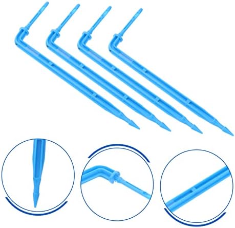 200 Pcs Plant Watering Spikes Automatic Drip Irrigation Garden Irrigation Stakes Automatic Drip Stake Multi-Head Drip Stake Automatic Drip Irrigation System Dripper Tool(Bluex2pcs,10X4cmx3pcs) - Image 6