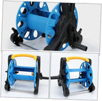 BESPORTBLE Freestanding Garden Hose Reel Storage Rack Water Hose Holder for Outdoor Use Stylish Design Organizes up Lawn and Garden - Image 7