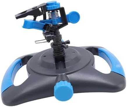Garden Sprinkler Automatic 360 Degree Rotation Lawn Sprinkler Large Area Coverage Multipurpose for Yard Plant Irrigation Rocker Arm Nozzle - Image 2