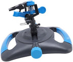 Garden Sprinkler Automatic 360 Degree Rotation Lawn Sprinkler Large Area Coverage Multipurpose for Yard Plant Irrigation Rocker Arm Nozzle - Image 2