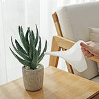 Watering Can Mini 200ml Plastic Long Mouth Flower Watering Can Garden Plants Watering Pot Sprinkling Plant Watering Tools Garden Supplies Garden Watering Cans Indoor Watering Can (Color : Gray) - Image 7