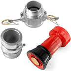 NOVINO Fire Hose Nozzle 2 inch NPSH Heavy-Duty 2 inch Fire Hose Nozzle - Image 5