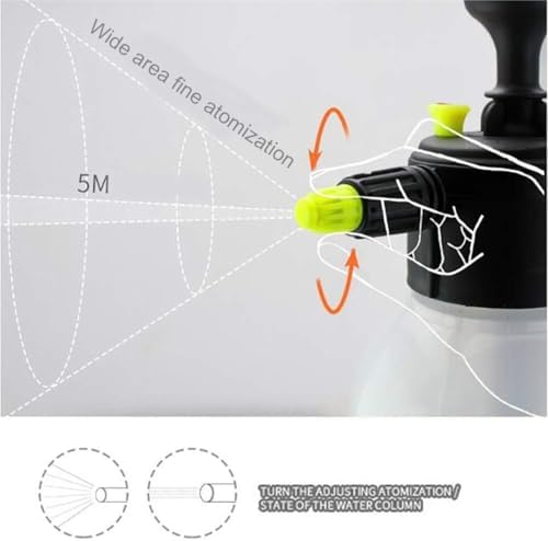 QUQUQ Indoor Outdoor Watering Plants Handheld Sprayer Pressure Garden Spray Bottle Adjustable Nozzle Portable for Household and Watering Equipment - Image 3