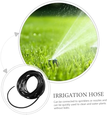 Flexible PVC Irrigation Tube, 10m Rollable Black Hose for Plants - Image 7