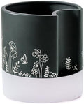 Nihow Self Watering Pots for Indoor Plants,8 Inch,Black Hand Painting by Nihow