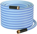 Atlantic Garden Hose 100 ft Blue 5/8" Heavy Duty Water Hose Extension by Atlantic