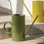 Watering Can, 1.5L Green Stainless Steel Long Narrow Spout Leakproof Metal Water Pot for Indoor Houseplants - Image 4