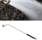 Stainless Steel Watering Tool with Soft Rainfall Sprayer Long Gardening Sprayer Wand for Flower Irrigation Pet Bathing Long Reach Flower Watering Stick - Image 2