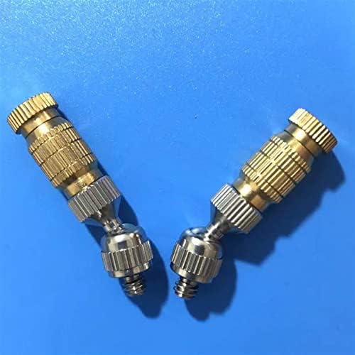 10-Pack High Pressure Brass Fog Nozzles | 360 Degree Swivel Nozzle Base - Image 6