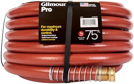 Gilmour Pro Commercial 3/4" x 75' Heavy Duty Water Hose, Durable and Kink Resistant 75 ft Garden Hose - Image 5