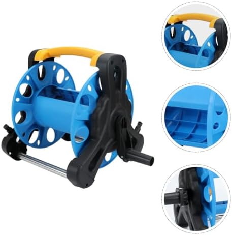 Freestanding Garden Hose Storage Rack, PP Holder, Blue - Image 7