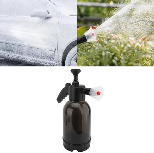 High Pressure Foam Sprayer, 2L Multipurpose Hand Pump Soap Gun, Adjustable Nozzle for Car Garden Cleaning, Durable Pump - Image 5
