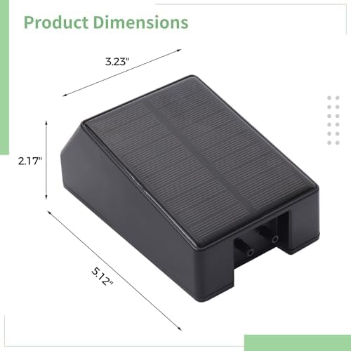 Smart Drip Irrigation System for Houseplants, Solar-Powered with LCD Timer, Multi-Pot Watering, Up to 600 Ml Per Minute Flow Rate - Image 4