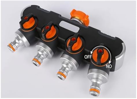 1pc Hose Splitter for Water Pipe Garden Lawn Watering Flower Agriculture Industry Irrigation Valve Splitter 4 Way tap Connector - Image 2