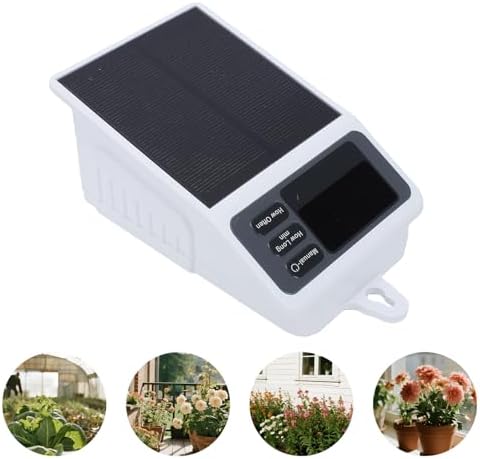 33FT Watering Timer Solar Powered Precise Irrigation Automatic Watering Controller for Garden Plants Indoor Outdoor (US Plug 100-240V) - Image 5