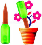 SagaSave Ceramic Plant Watering Devices 4 Pack Terracotta Vacation Plant Waterer Wine Bottle Watering Stakes Slow Release Plant Watering Spikes Perfect Self Watering Devices for Indoor Outdoor Plants - Image 6