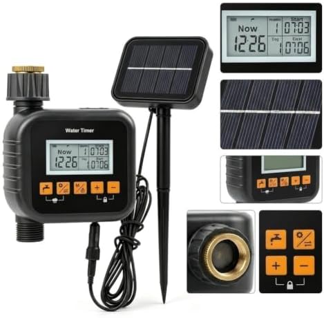 Solar Powered Irrigation Controller with Rain Sensor and 9 - Image 4