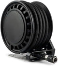 Retractable Air Hose Reel, 1/4" x 23Ft Hybrid Polymer Hose,450 PSI Max by SEAPENG