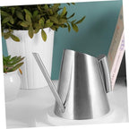 Mipcase Stainless Steel Indoor Watering Can Ergonomic Long Spout Design for Easy Plant Care Capacity Durable Metal Watering Pot for Indoor and Outdoor Use - Image 5
