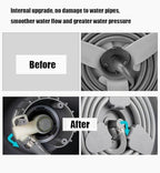 Retractable Garden Hose Reel with 9 Function Nozzle and Watering Set - Image 4
