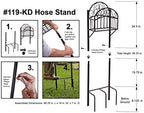 Liberty Garden 119-KD w/Shelf Hose Stand, Black - Image 4