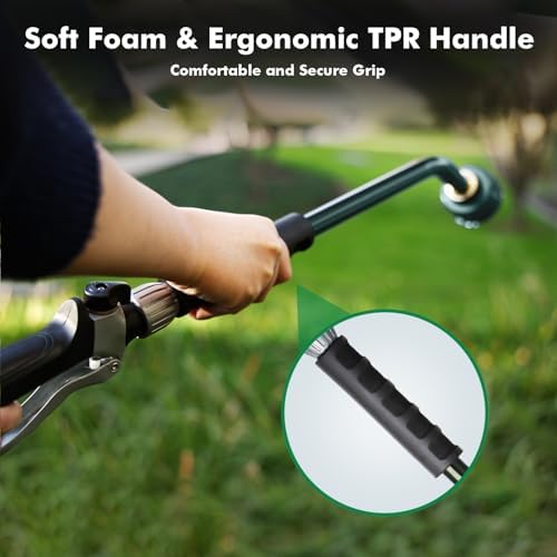 RESTMO 24 Inches Long Watering Wand for Garden Hose, Full Shower Spray Wand - Image 5