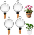 4Pcs Plant Watering Globes, 17oz Self-Watering Bulbs with Terracotta Spikes by FunvalleySurperfect