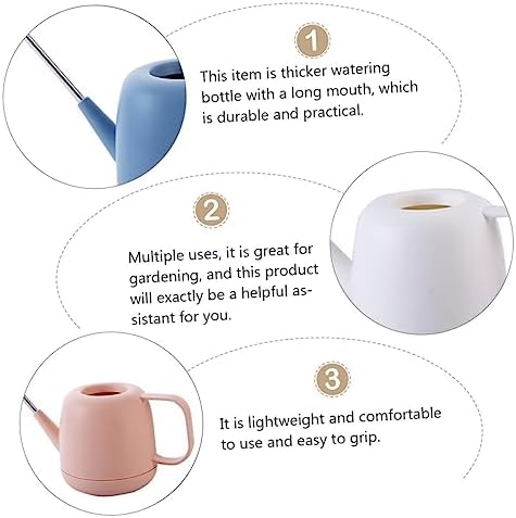 POPETPOP 2pcs Spout Watering Kettle for Gardening Random Color Lightweight Design for Indoor and Outdoor Plant Care Refillable Spray Bottle for Efficient Watering - Image 4